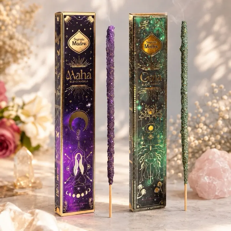 Sparkle Incense Stick Bundle | Maha | Gaia | Eucalyptus Essential Cosmic