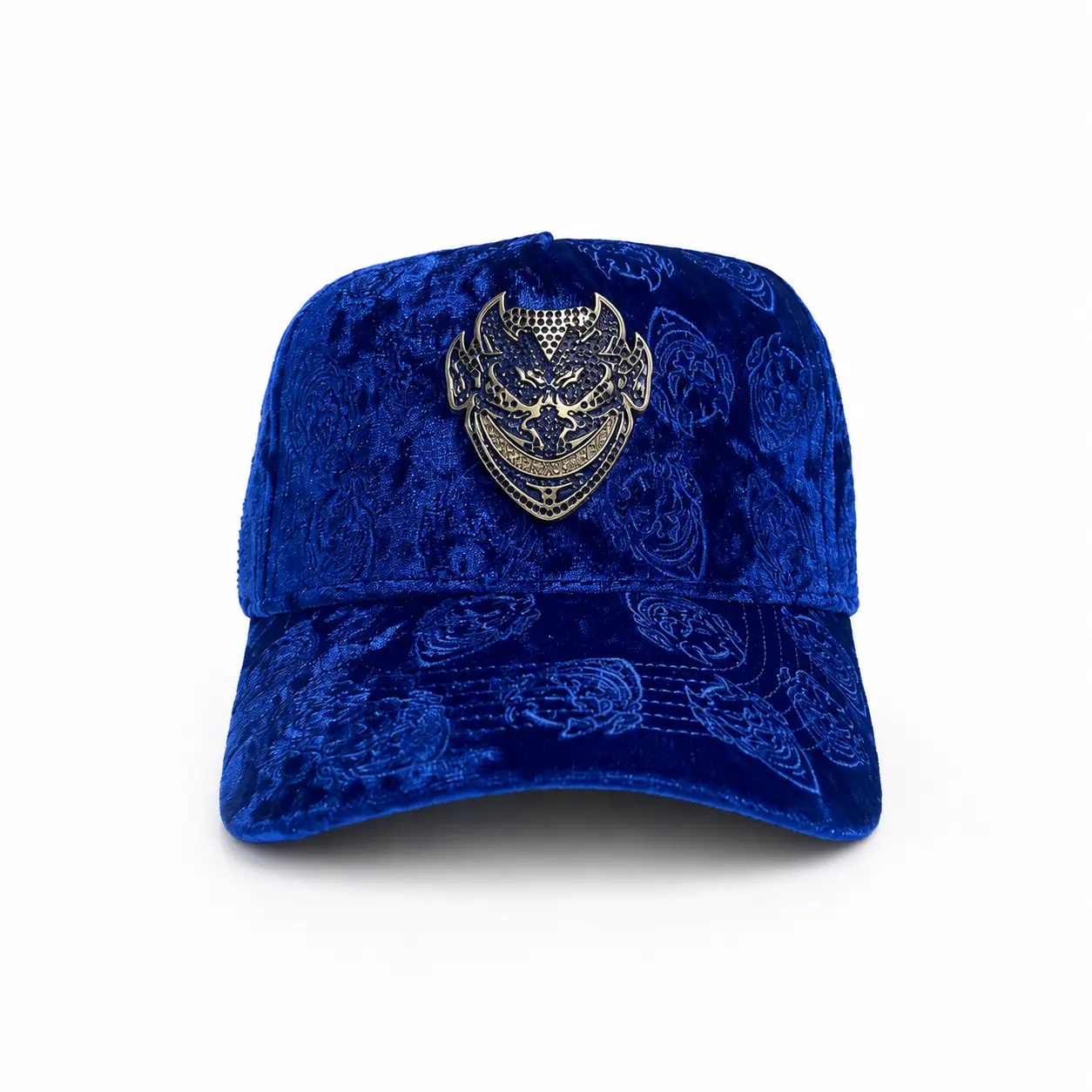 Chucky Hats "Lucifer" - Blue Snapback - Premium Streetwear Baseball Cap for Men & Women, Adjustable
