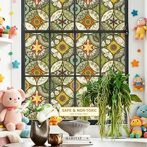 Static Adhesive-Free Glass Film, Reusable Privacy Protection, UV Blocking, Transparent Not See-Through, Ideal for Bedroom, Kitchen, Balcony, Bathroom