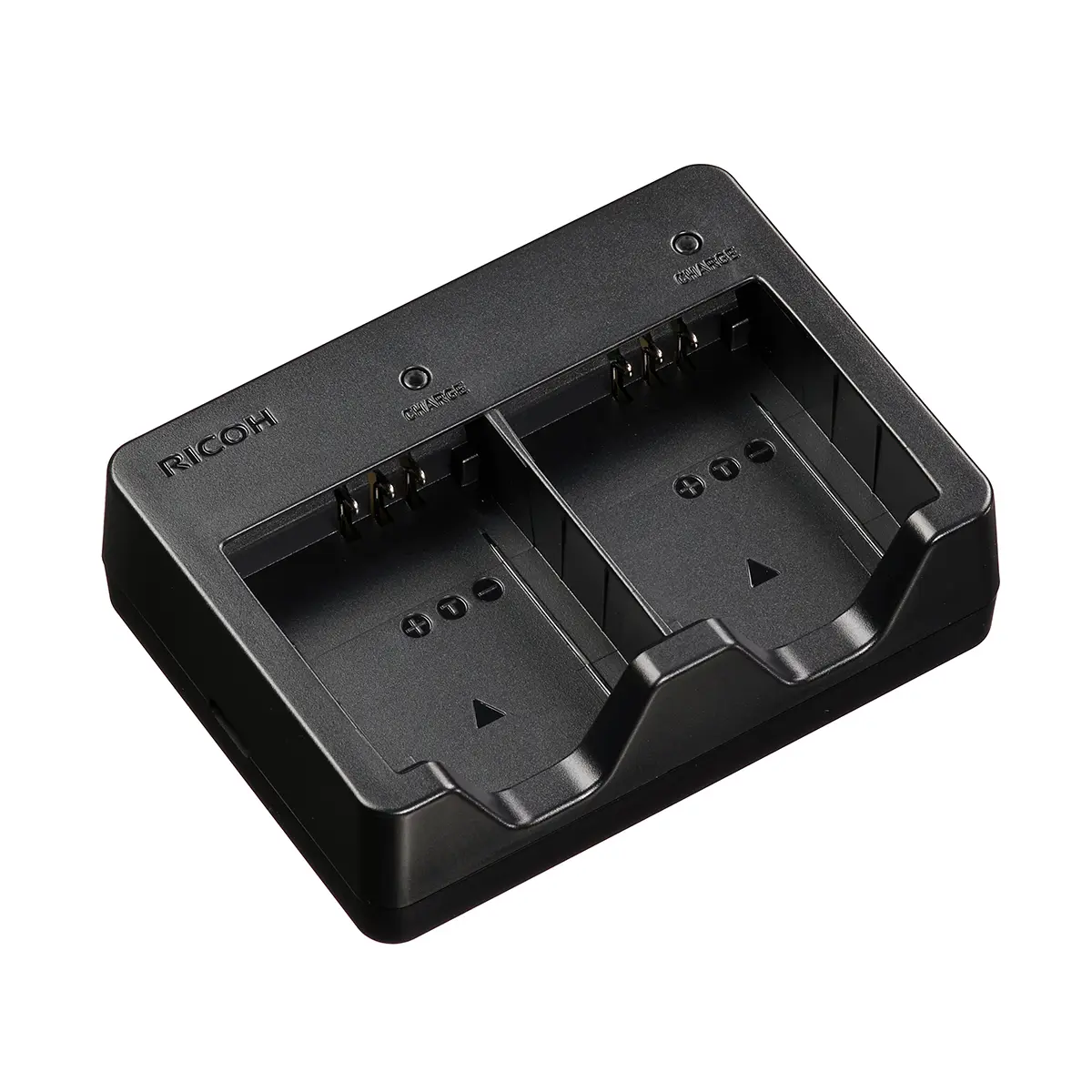 Ricoh BJ-12 2-Bay USB Rechargeable Charger for DB-120 Batteries, Single Unit Efficient Camera Accessory with Cable