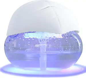 Water Based Purifier|Water Air Washer|household small air cleaner|Air Freshener|Air Washer|Air Diffuser|Air Cleaner| Air Purifier with 7 Color Changing Light for Rooms, Office, Kitchen, Garage