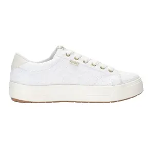 Keds Womens Park Lace Celebrations Lace Up Sneakers Shoes Casual - White