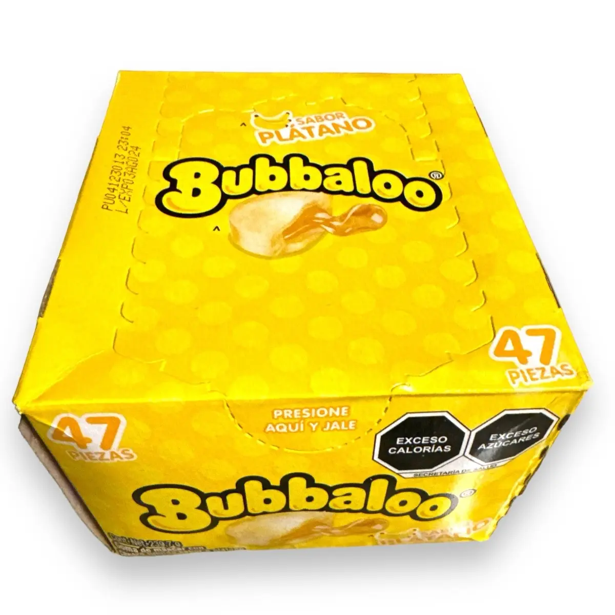 Bubbaloo Banana Flavored Gum
