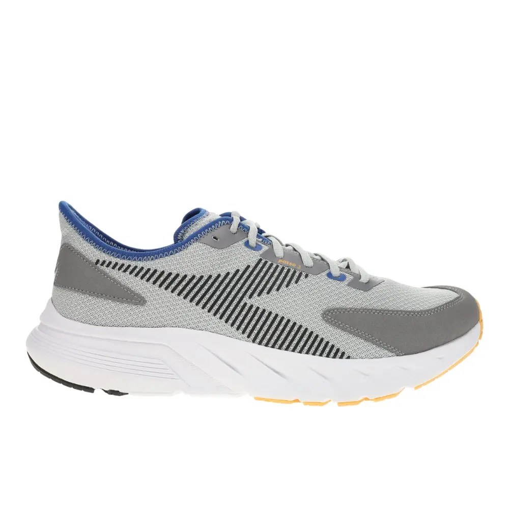 diadora Mens Passo 3 Running Sneakers Shoes - Grey