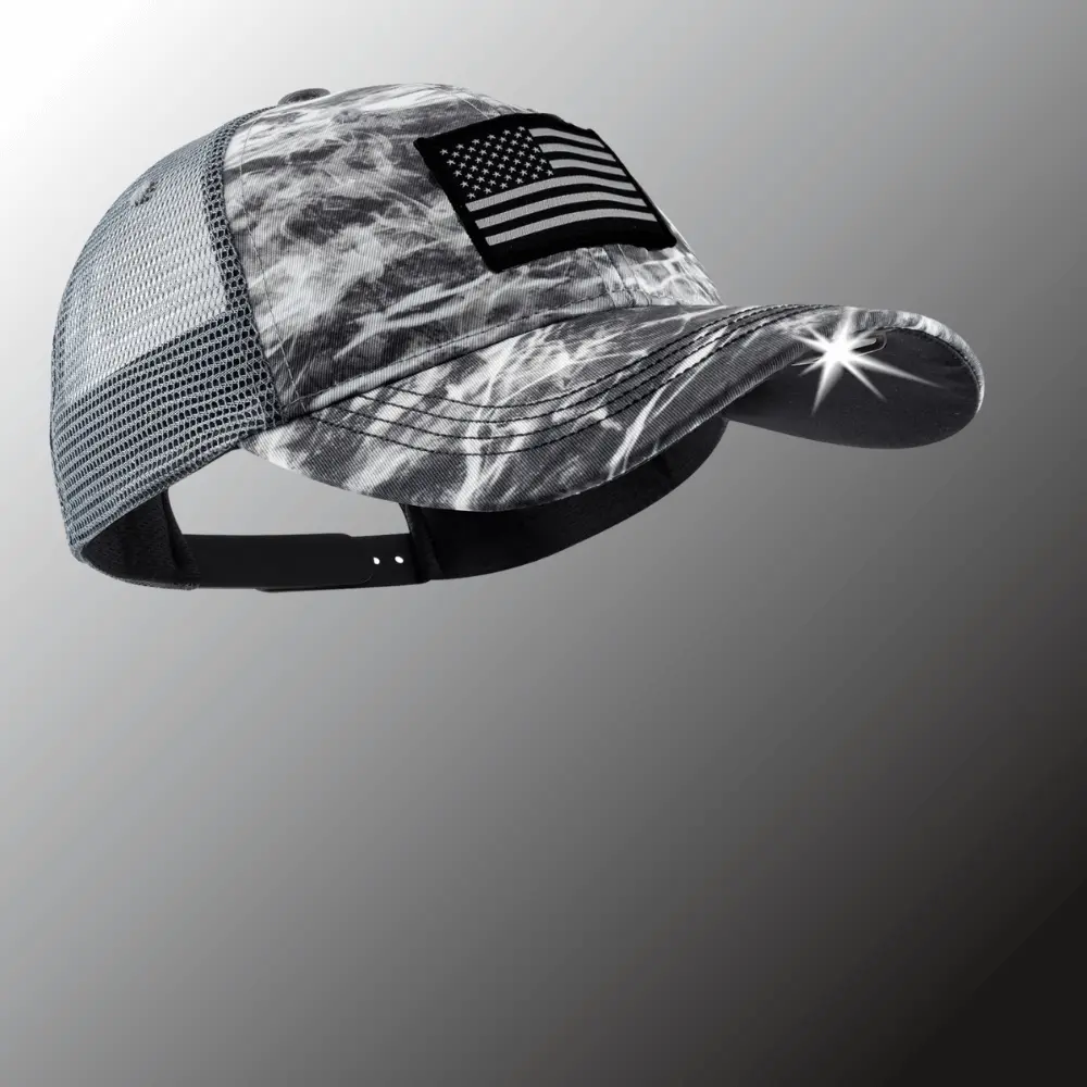 Panther Vision LED Hat Light POWERCAP Baseball Cap with Light Built-in LED Cap Visor Light, IPX4 Rating, Bright Headlight, Outdoor Sport Cold Weather outdoor hat night walk