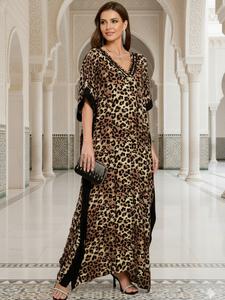 women's all over print dress, casual soft comfortable dress for beach vacation holiday, ladies clothes for all seasons