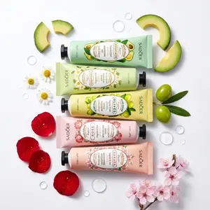 5 Pcs Hand Cream Set | Moisturizing & Nourishing | Plant Extract Hand Lotion for Dry Rough Hands | Non-Greasy & Travel Friendly
