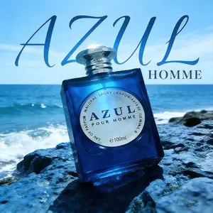 Men's Ocean Cologne, featuring men's luxury fragrance light cologne 100ml long-lasting scent designed specifically for dating and everyday occasions with a unique formula combining orange and sage notes, sensual floral aroma cologne