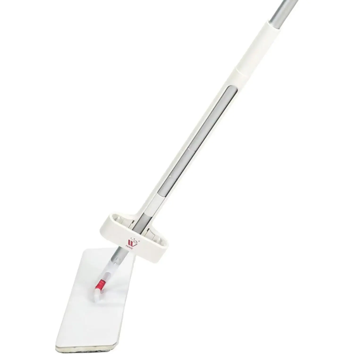 WBM Home Microfiber Mop Floor Cleaning System – Lightweight Mop with Washable Pads