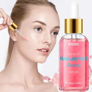 30ML Nad+ Peptide Serum, Improves Skin Tone, Radiance and Radiant, Lightweight Absorbent Formula, Suitable for Solo Use or Mixed with Cream, Dropper Design
