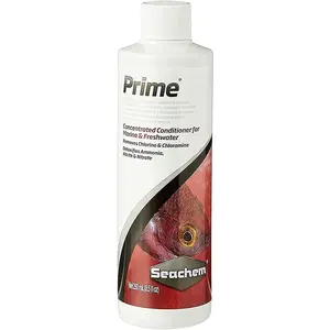 Prime Freshwater and Saltwater Conditioner - Chemical Remover and Detoxifier, 250 mL