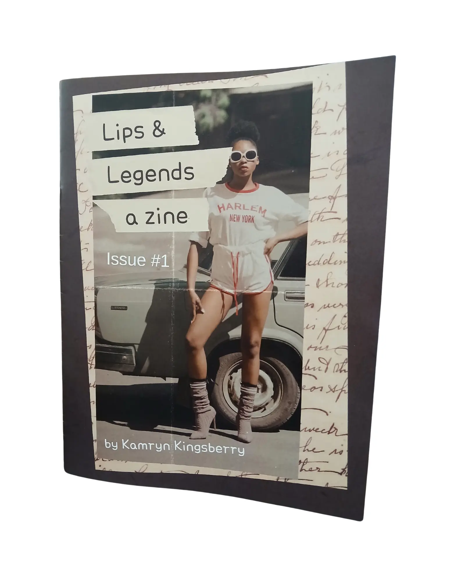 Lips & Legends Issue #1 Zine - Monthly Creative Works with Short Stories, Poetry, Creative Essays & Scripts from Inquizitive Kat Books