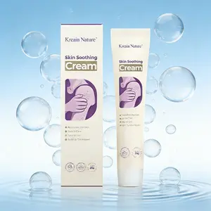 Kreain Nature Soothing Relaxing Skin Gel for Face & Body, Gentle Skin-Friendly Formula, Cooling Hydration, Lightweight Clear Gel Texture, Non-Greasy, Suitable for Daily Use