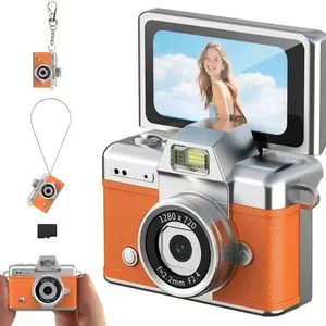 Mini Digital Camera with 1.47 in LCD Screen 1080P Feel of Old 90s Photographs,Keychain Size,Birthday Gifts Christmas Gifts