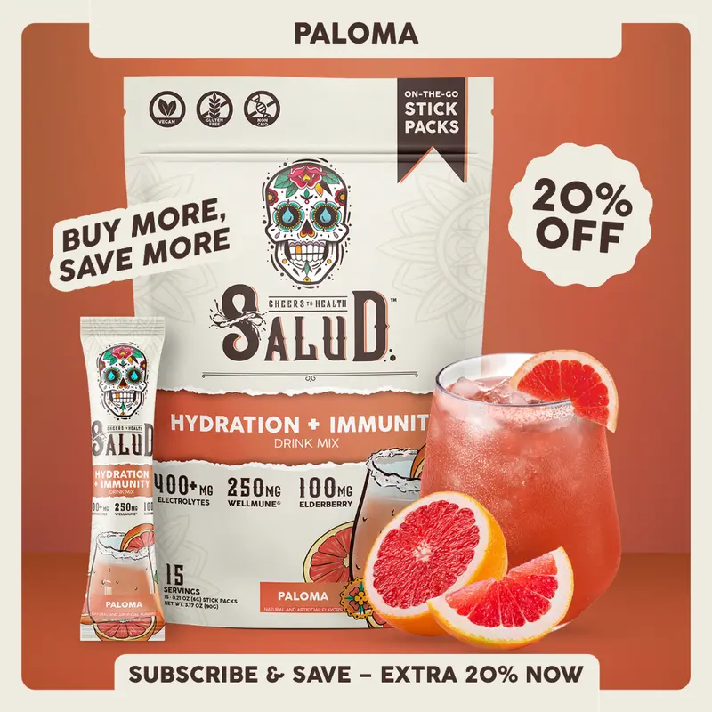 Salud 2-in-1 [Energy + Focus – Jamaica | Hibiscus] Clean Energy
