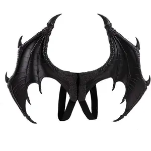 Halloween Dragon Wing Headband Creative Cosplay Costume Accessories for Party Festive Party Supplies Masks