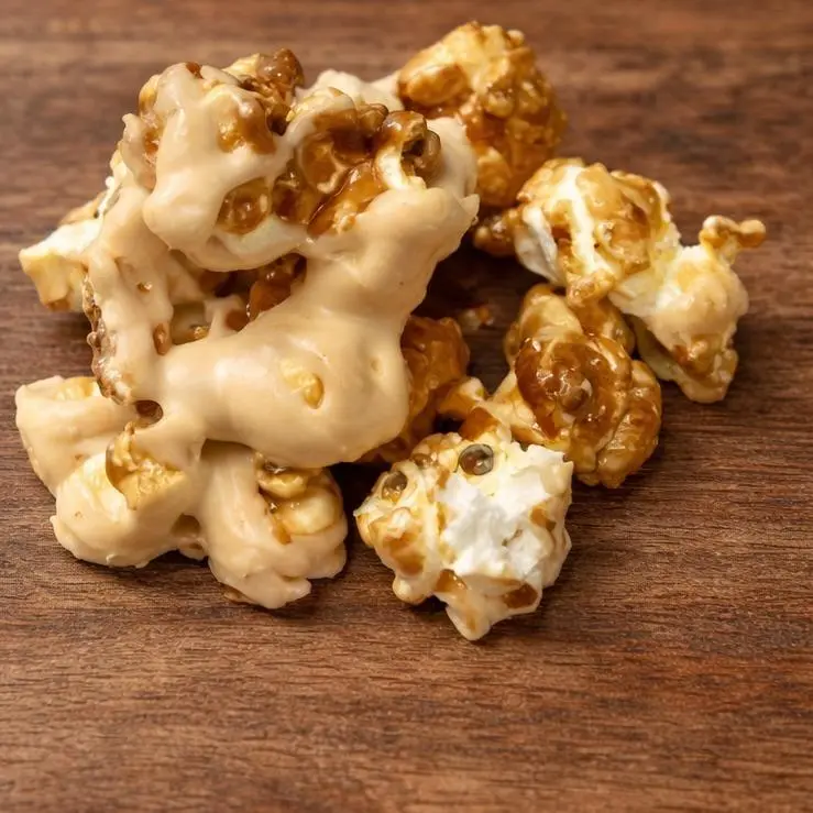 Double Butterscotch Flavored Popcorn Snack