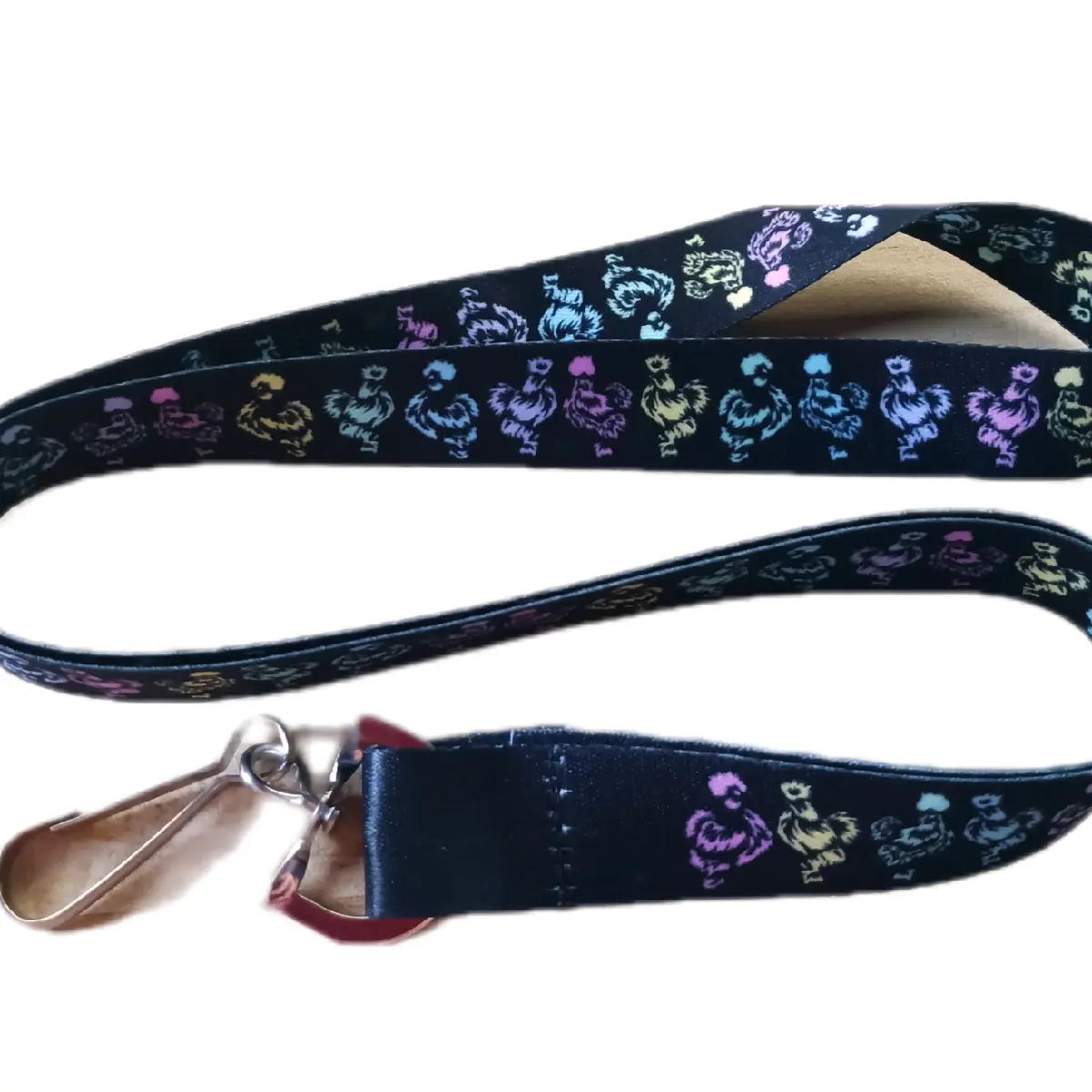 18" Limited Edition Custom Silkie Chicken Lanyard