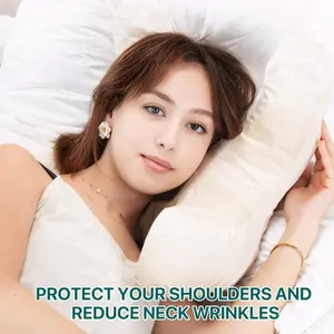 Comfortable Beauty Pillow, Warm Skin-Friendly Soft Cushion, Perfect for Side Sleepers, Ideal for Night Insomnia and Naps, Neck Rest Cushion