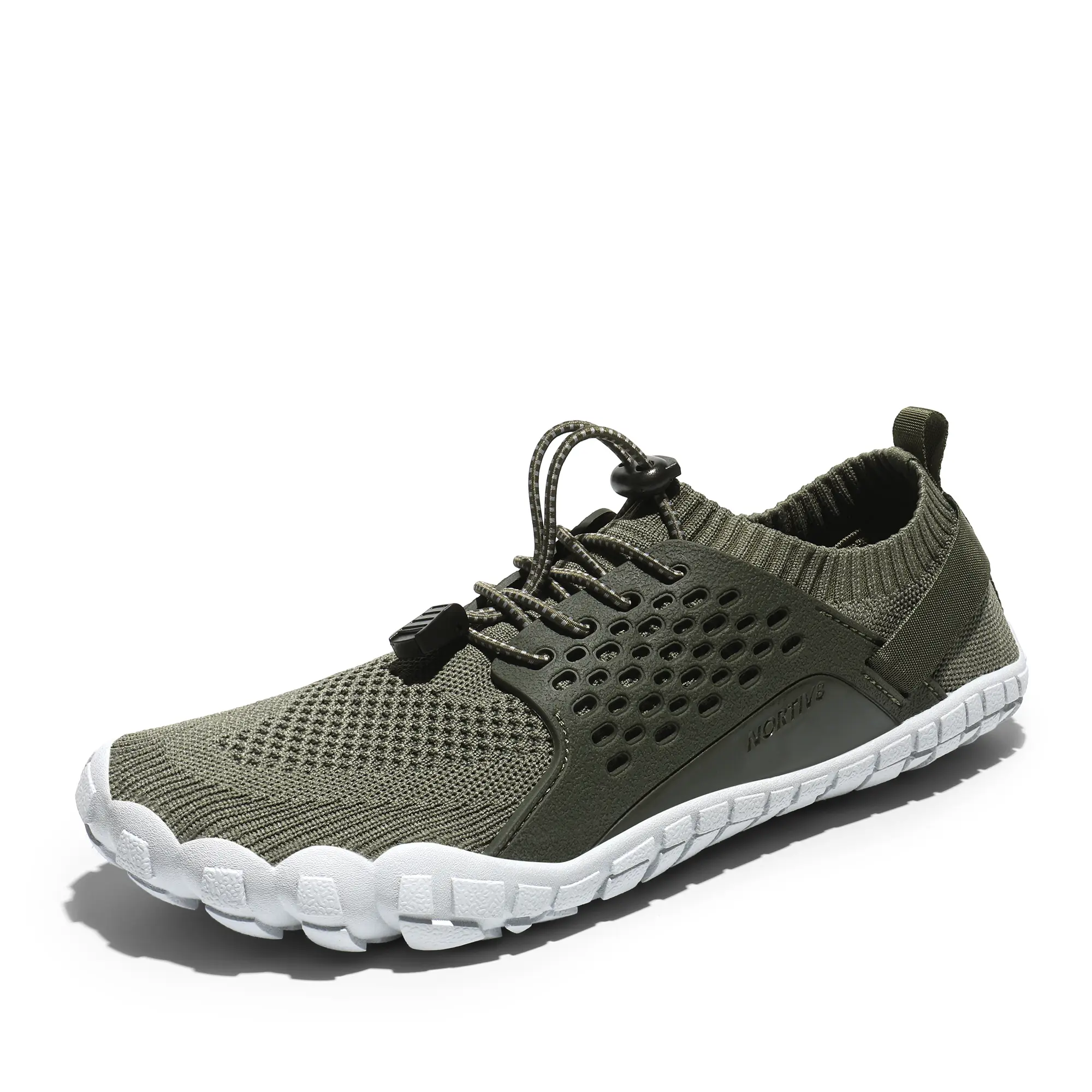 NORTIV8 Men's Quick-Drying Watershoes - Sporty Water Shoes with Multi-Directional Traction, Shock Absorption for Water Sports, Outdoor Activities