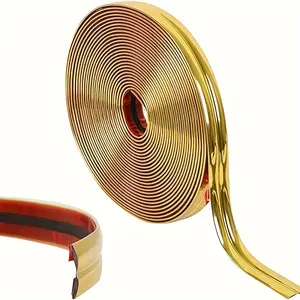 Yitap 5m Self-Adhesive Decorative Strip, Interior Wall Trim, Ceiling, Walls, Mirrors, Corners, Wardrobes, Cabinets, Peel and Stick ()