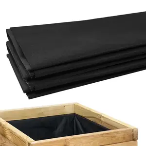 Garden Bed Liner Landscape Soil Blocker Mat Ground Cover Soil Block Gardening Mat Garden Cloth For Driveway Road French Drain