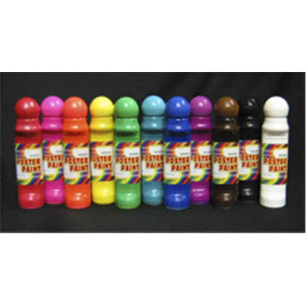 Crafty Dab 78741 Orange 48ml Mess-Free Spring-Loaded Poster Paint Marker, Non-Toxic Office Stationery Writing Tool, Back to School Haul Essential, Lasts 7x Longer for Painting & Display Boards