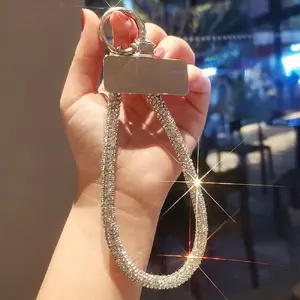 Shiny Phone Lanyard, Fashionable Short Phone Chain, Anti-lost Phone Lanyard, Phone Strap for Women & Girls, Phone Wrist Strap, Phone Strap Holder, Phone Accessories