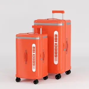 BOGO FREE ! Bring it home, test it rough – we dare you!D.KWEN 2-Piece Luggage Set Fridge-Style Large Capacity With Carry-On Premium 4-Layer German PC Anti-Scratch 3:7 Expandable Storage TSA Lock Waterproof Lining Silent TPE Wheels 20/26/30Inch For Travel