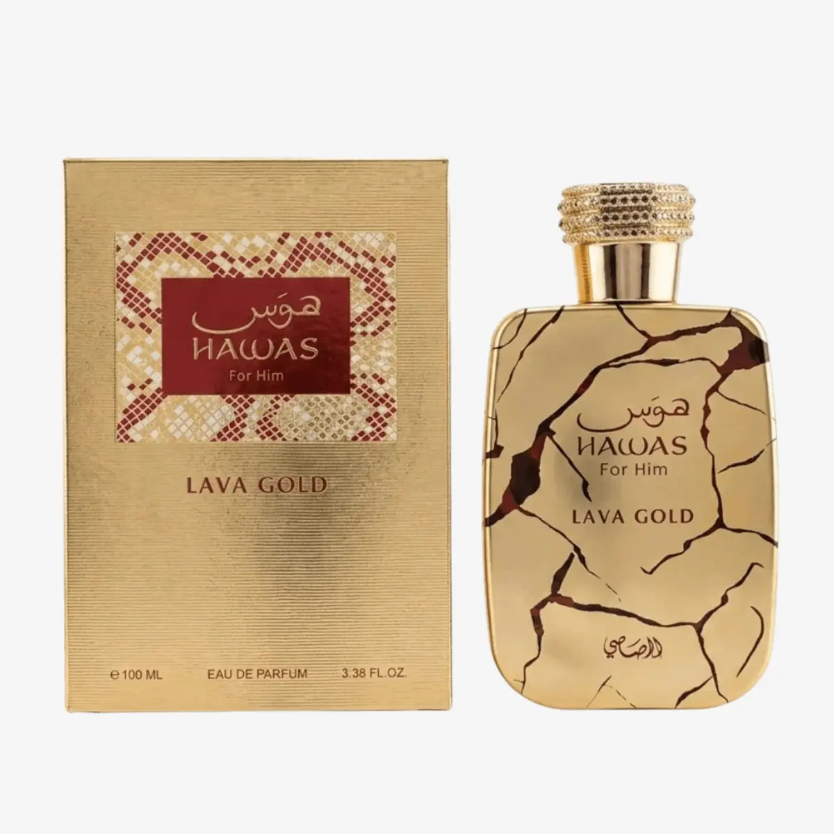 Rasasi Hawas Lava Gold EDP 100ml for Men