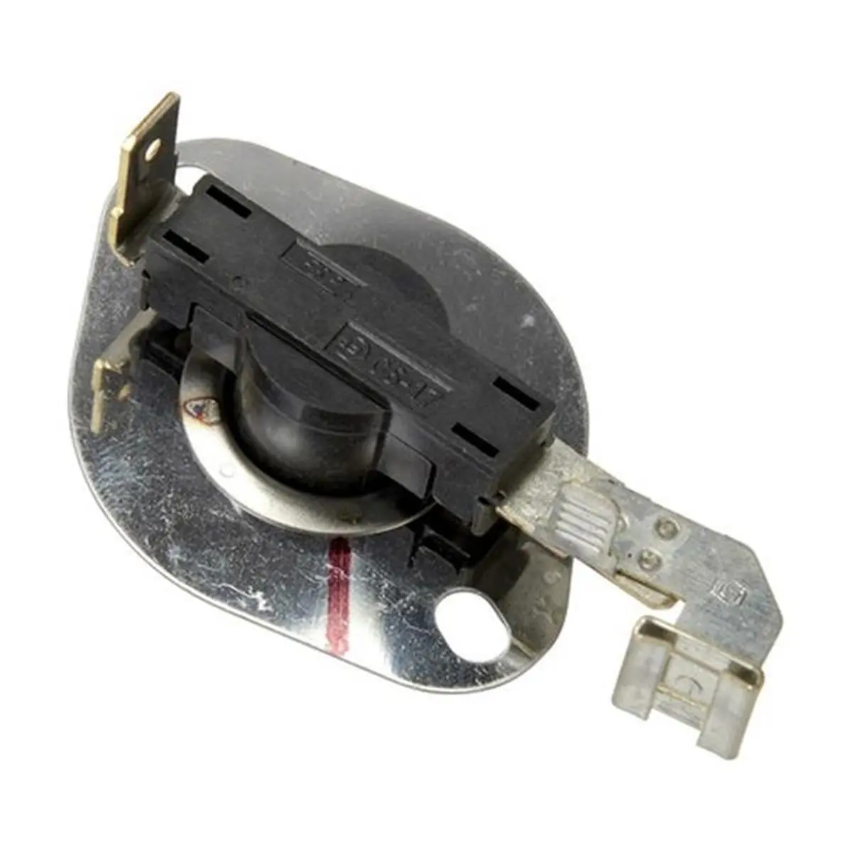 Whirlpool WP3977767 Genuine OEM Dryer High-Limit Thermostat - Opens @250°F, Terminal Ext., Durable Construction, Simple Reliable Installation, Boosts Equipment Performance, Thermal Cutoff