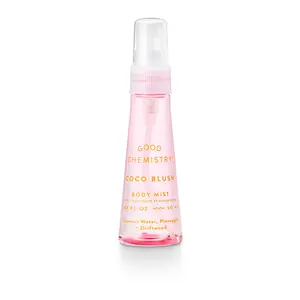 Coco Blush Mini Body Mist - Floral, Fruity Travel Fragrance Spray - Vegan, Cruelty-Free, Clean