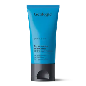 Geologie Oil Free Gel Moisturizer Cooling, Ultra Lightweight Daily Face Moisturizer with Hyaluronic Acid, Niacinamide,and Squalane | 75 ML | 100 Day Supply