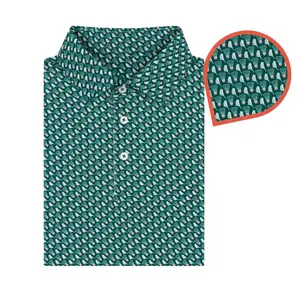 The Birdie Shirt Men's Short Sleeve Performance Polo, Master Golf Shirt, Polo 3D Golf, Style Golf 3d Polo, Gift For Him
