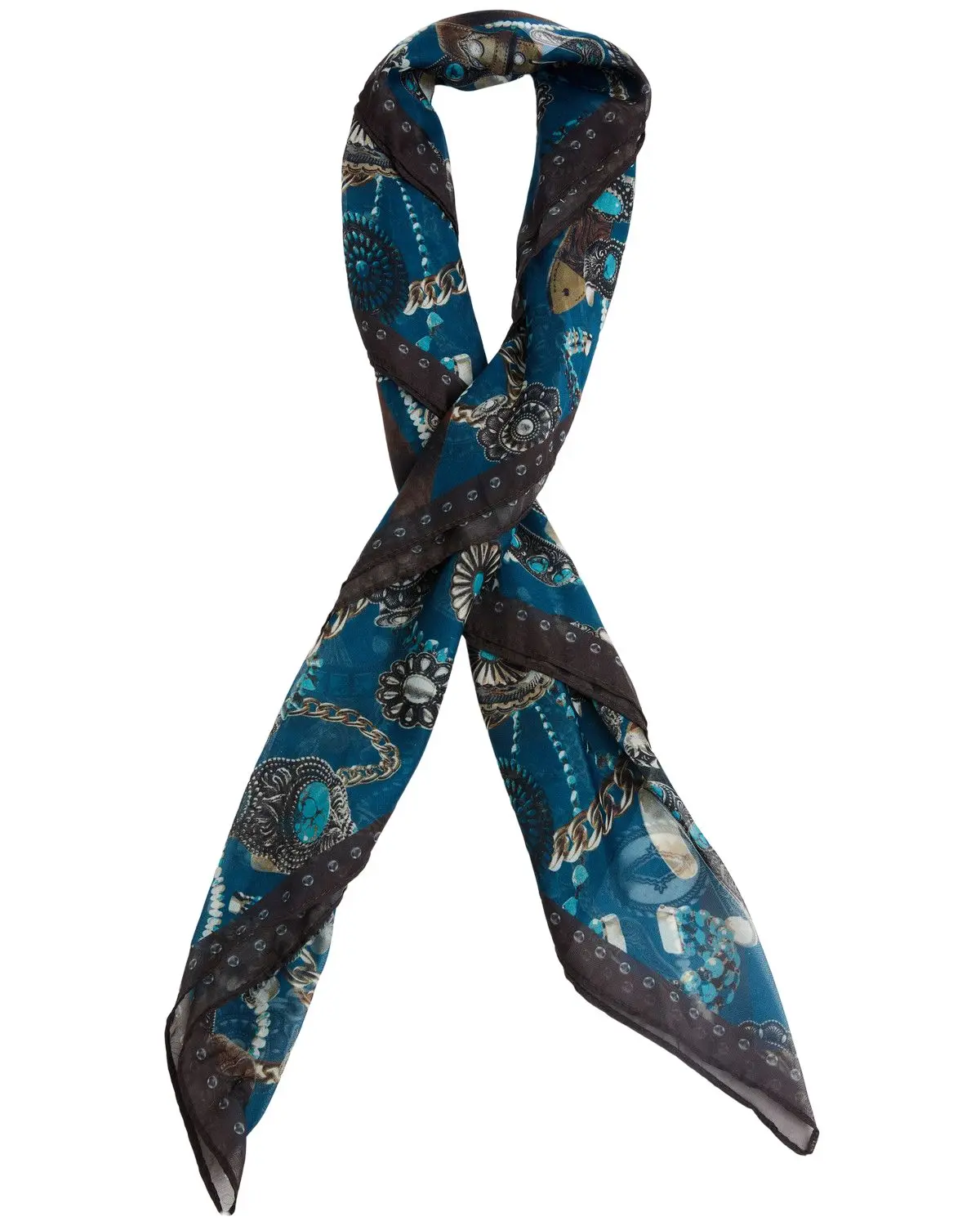 Shyanne Women's Women'S Bailey Accessories Print Scarf - Saho26bn2-Bl