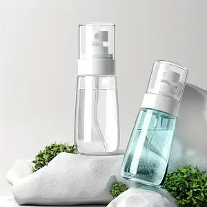 2pcs Portable Transparent Spray Bottle Set, Travel-Friendly 30ML Perfume Atomizer Dispenser, Ideal for On-The-Go Use