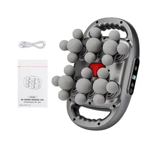 22-Head Fascia Gun, Professional Massage Tool, Portable Body Muscle Relax Device, Ideal for Athletes & Fitness Enthusiasts