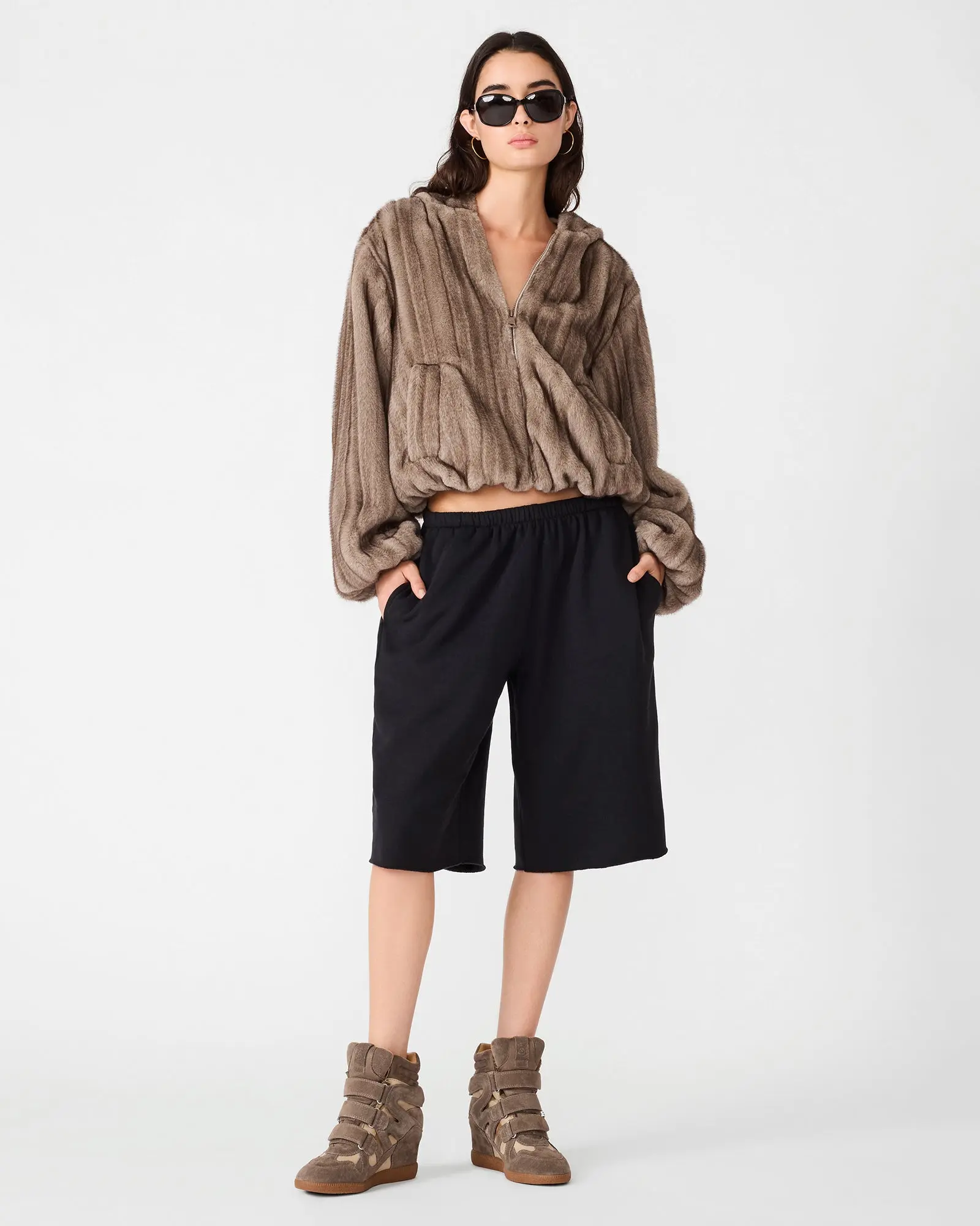 MAVIS JACKET SILVER GREY