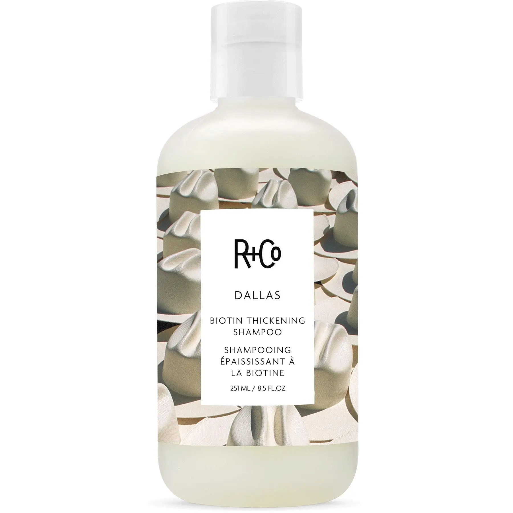 R+Co DALLAS Biotin Thickening Shampoo for Fine and Flat Hair, 8.5oz