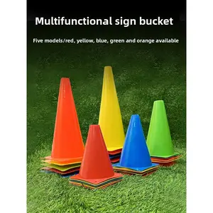 Football Training Marker Cones 18CM Road Obstacle Training Cones Football Training Equipment
