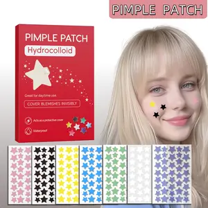 280/1400pcs Rainbow Acne Patch Box Set, Multicolor Fun Facial Spot Cover Stickers, Hide Pimples, Hide Imperfections & Small Blemishes, Lightweight Natural Fit, Perfect for Daily Makeup, Photos & Festival Styling, Display-Ready Storage Box