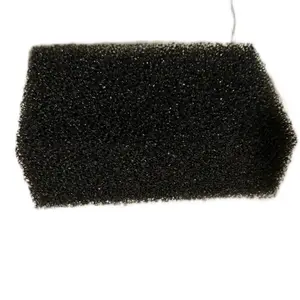Black Rectangular Epoxy Sponge Large Size 8x4x2 1/2 Inches Perfect for Cleaning and Washing Durable Surface Ideal for Household and Commercial Use
