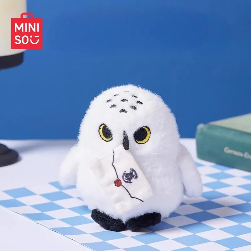 Harry Potter 5in Soft White Hedwig Plush Keychain - Stuffed Pendant with Design for Bags, Cute Collectible Gift for Fans, Ideal for Collectors’ Kids’ Birthdays, Back To School