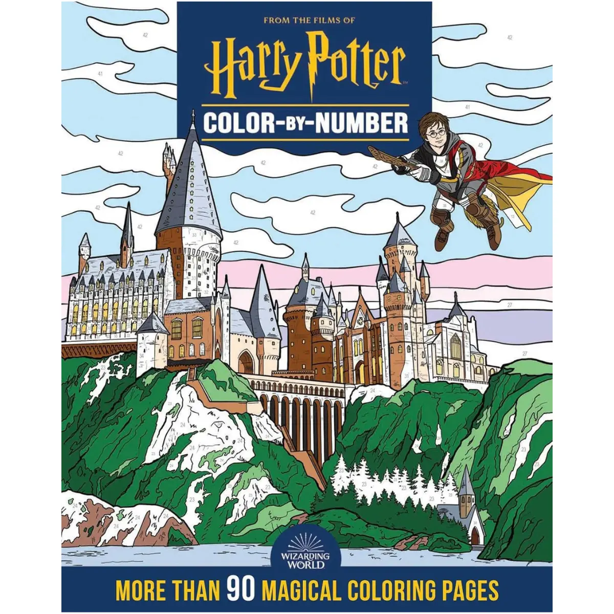 Harry Potter Color-by-Number Book | Flexibound