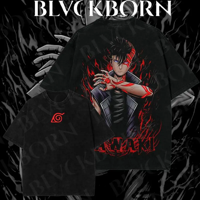 Boruto Anime Tees, Gothic Graphic Tee - Unisex Anime T-Shirt, Gothic Graphic Shirt, Anime Lovers Top, Unisex Design, Ideal for Fans - Tops