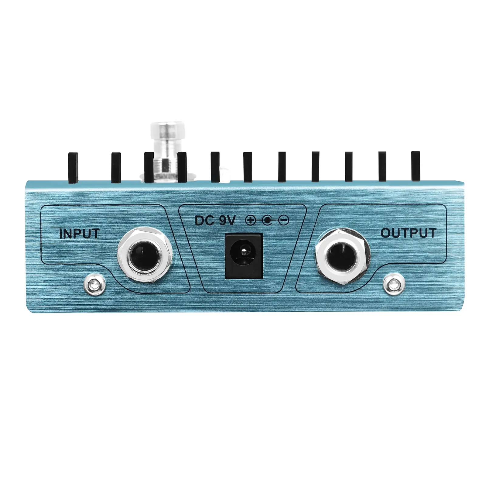 Irin 10-Section Eq Pedal, Light Blue Color, Professional Audio Effects Processor, Compact Design for Music Production & Live Performances