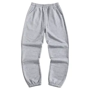 Men's spring and autumn pantalones para hombre , soft material with pocketed, elastic cuffed , has adjustable drawstring, loose and casual sportswear