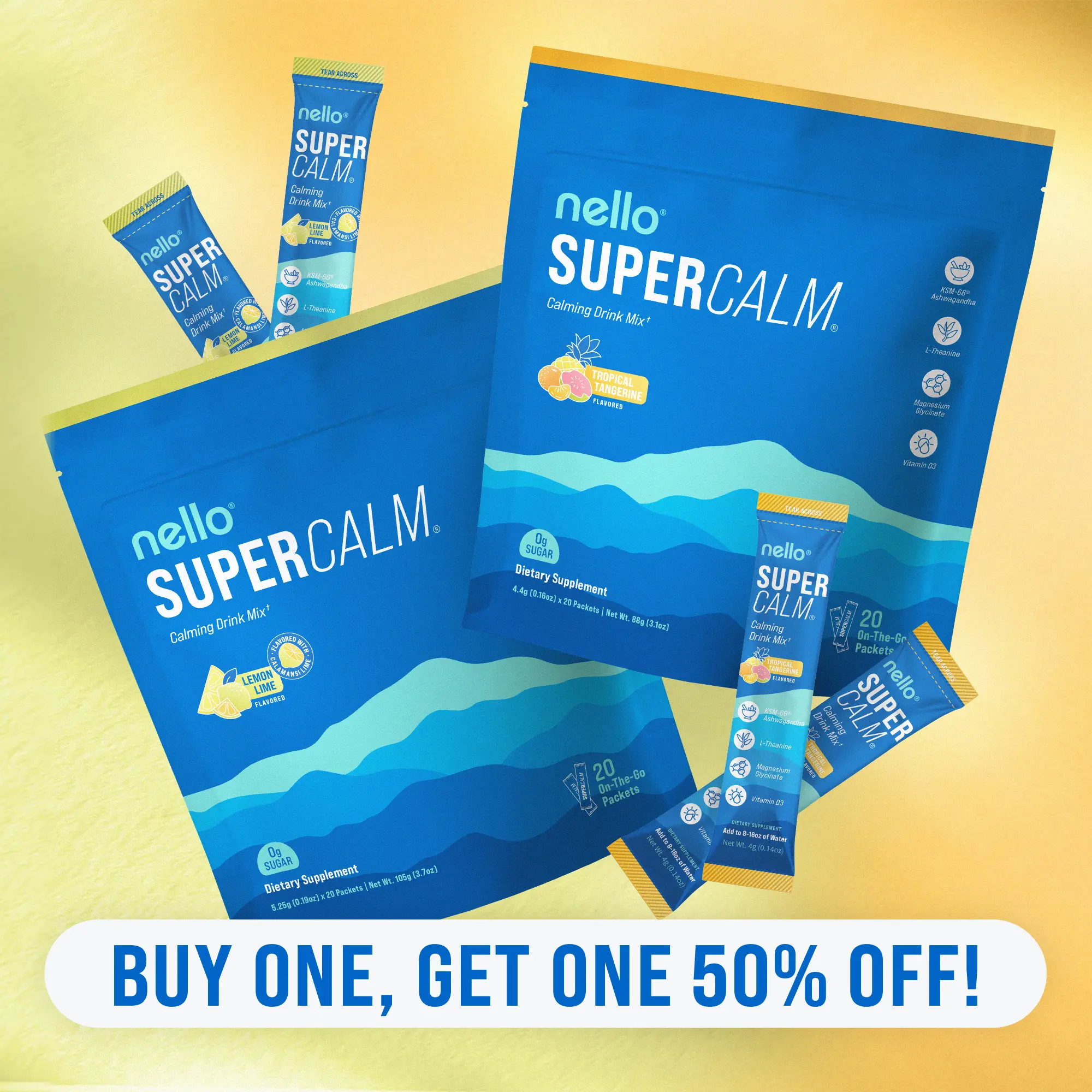 Lemon Lime + Tropical Tangerine