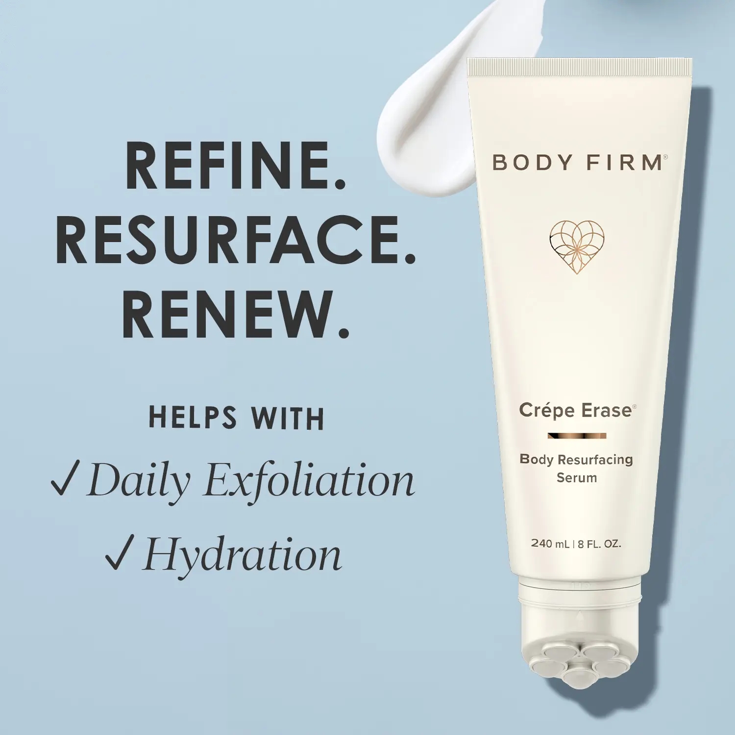 Body Resurfacing Serum | 8% blend of AHA + BHA | Hydrate. Exfoliate.