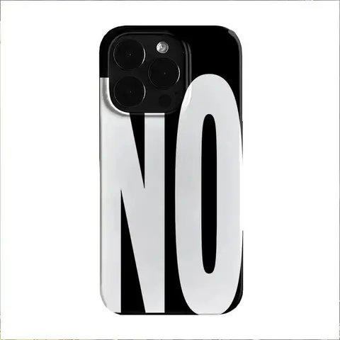 NEW ARRIVAL! Personalized Star Leopard "YES""NO" Wave Handheld Black & White Phone Cover for iPhone 18 Pro/18 Pro Max - Durable, Shockproof, Scratch-Resistant, Snug Fit, No Bulk Protection for iPhone 12 Pro,16,15,14,13,11 Pro,XS Max,7,8 Plus